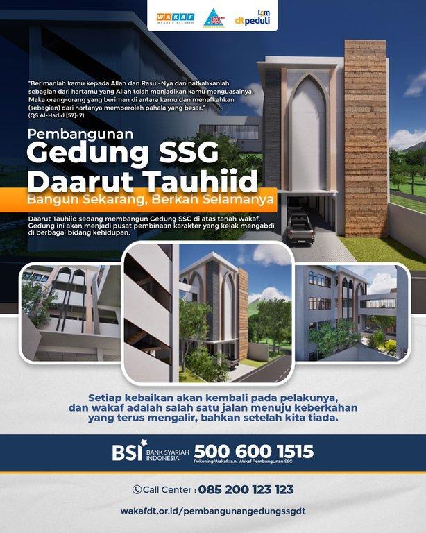Wakaf Pembangunan Gedung SSG - Cover Image